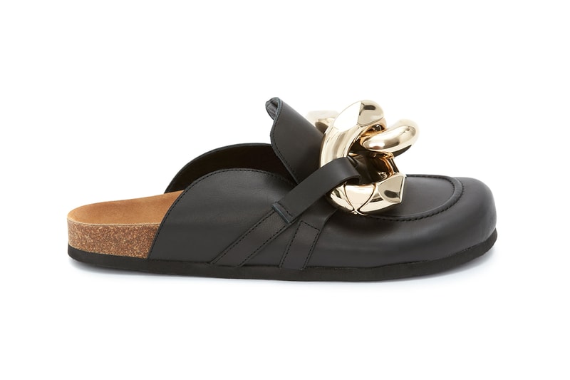 JW Anderson Chain Loafer Pre-Order Now Open Fall/Winter 2020 FW20 Footwear Release Information Jonathan Anderson Paris Men’s Fashion Week Black Brown Light Blue White Leather