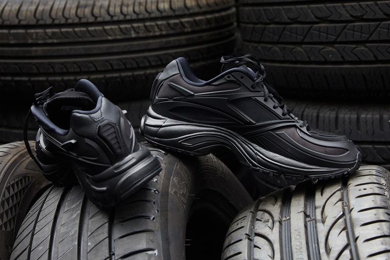 KANGHYUK Reebok Premier Road Modern Release Info Buy Date Price Dover Street Market London jet black Premier Running