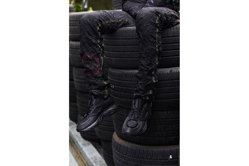 KANGHYUK Reebok Premier Road Modern Release Info Buy Date Price Dover Street Market London jet black Premier Running