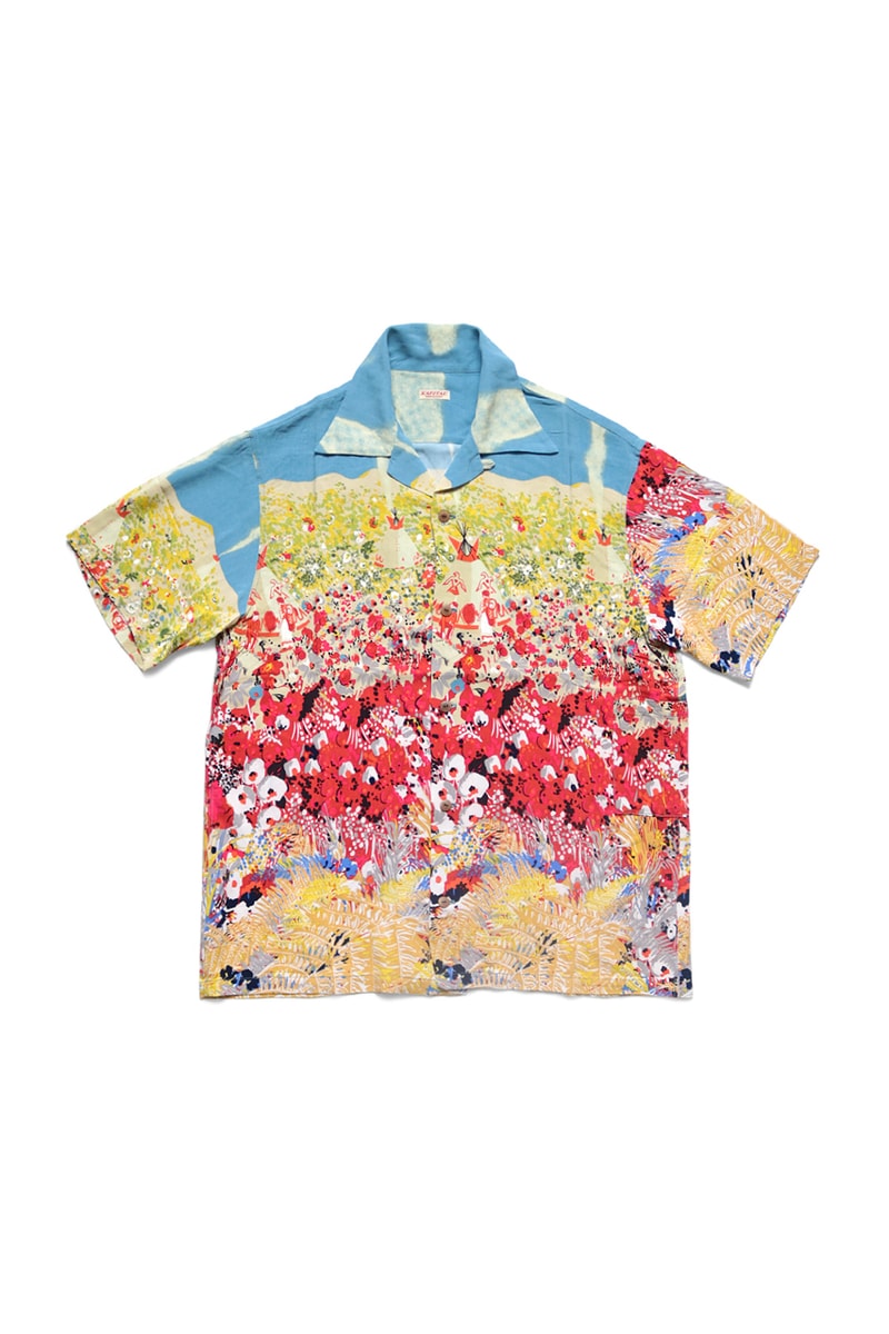 KAPITAL Navaholland Hawaiian Shirt menswear streetwear spring summer 2020 collection japanese button up short sleeve painterly painting impressionism