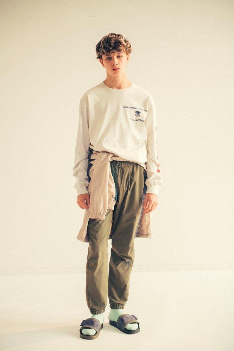 A FOUR LABS Will Sweeny Kappa Japan Spring Summer 2020 Capsule collection menswear streetwear spring summer 2020 lookbook kazuki kuraishi sportswear