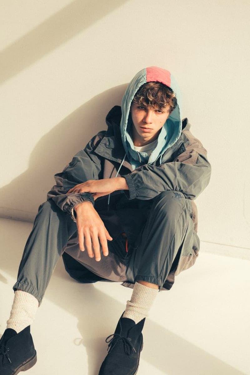A FOUR LABS Will Sweeny Kappa Japan Spring Summer 2020 Capsule collection menswear streetwear spring summer 2020 lookbook kazuki kuraishi sportswear