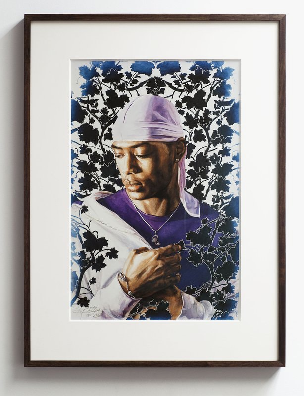 kehinde wiley artspace editions lithographs prints