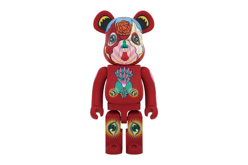 Keiichi Tanaami Medicom Toy BE@RBRICK Release NANZUKA 2G Tokyo Post-War Japan Illustrations Artwork Psychedelic Eye Motif