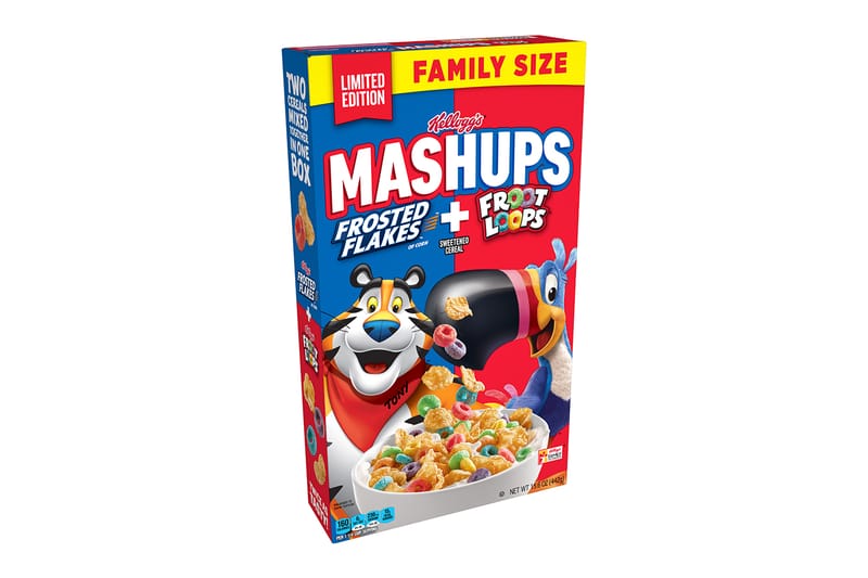 Kellogg's Mashups Cereal Mixes Frosted Flakes With Froot Loops