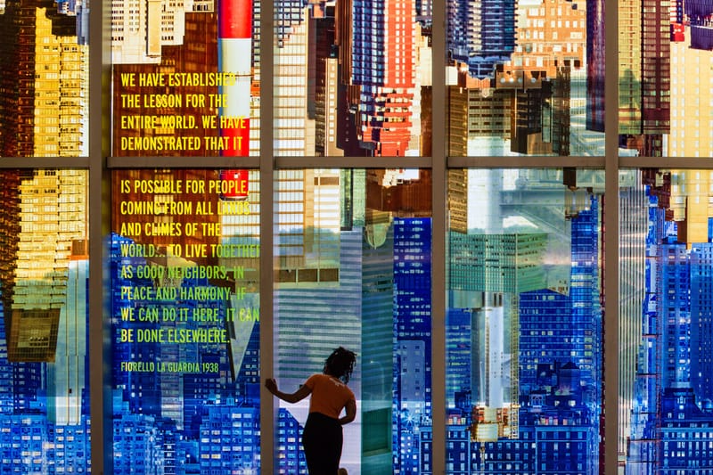 Massive Site-Specific Works Take Over LaGuardia Airport's New Terminal