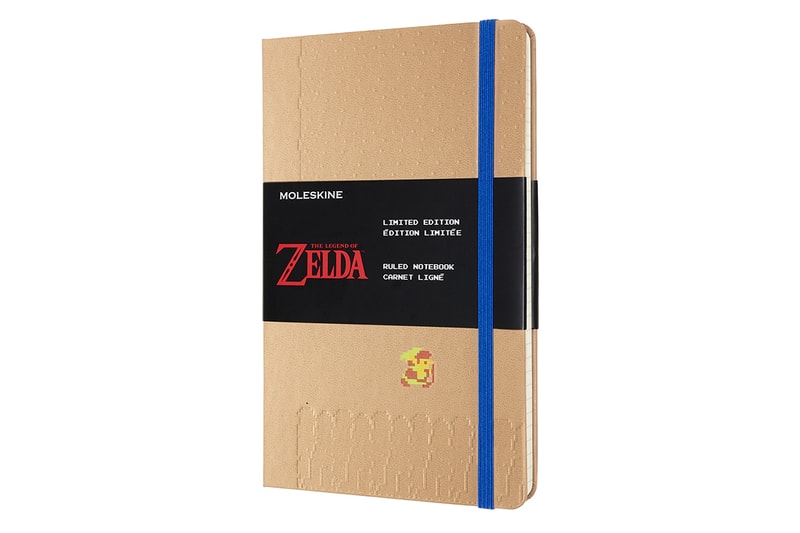 the legend of zelda moleskine notebook journal limited edition collaboration japan LEZDQP060B 5182377 LEZDQP060A 5182376 collectors edition