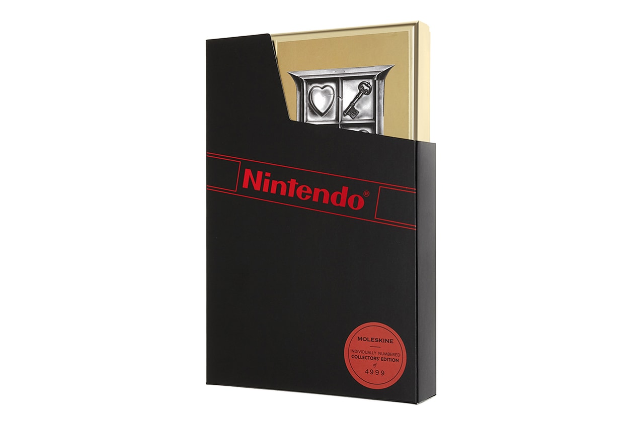 the legend of zelda moleskine notebook journal limited edition collaboration japan LEZDQP060B 5182377 LEZDQP060A 5182376 collectors edition