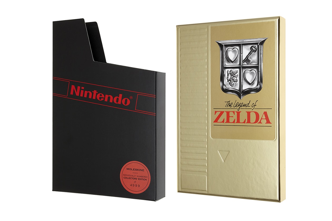 the legend of zelda moleskine notebook journal limited edition collaboration japan LEZDQP060B 5182377 LEZDQP060A 5182376 collectors edition