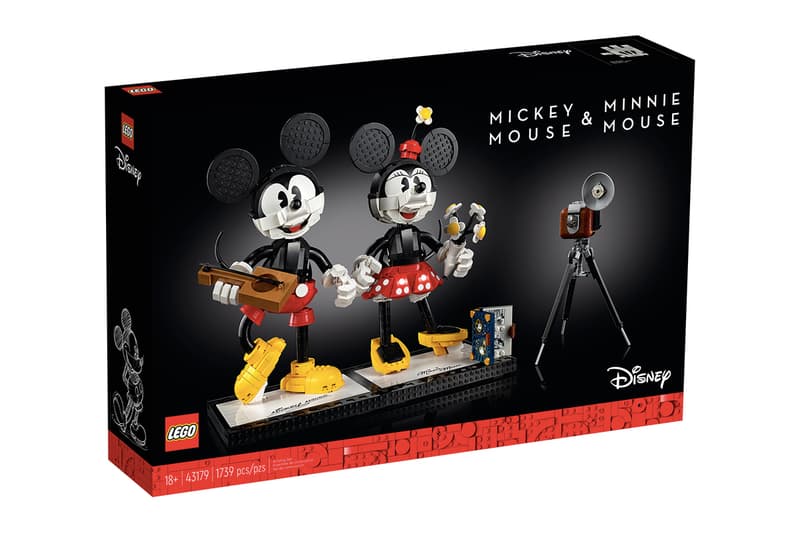 LEGO Disney Mickey Minnie Mouse toy makers manufacturers toys collectibles models retro cartoon characters Buildable Characters