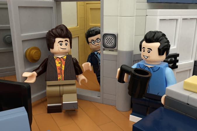 LEGO IDEAS 'Seinfeld' 30th Anniversary Set Jerry Seinfeld LEGO George Costanza Elaine Benes Cosmo Kramer New York Toys