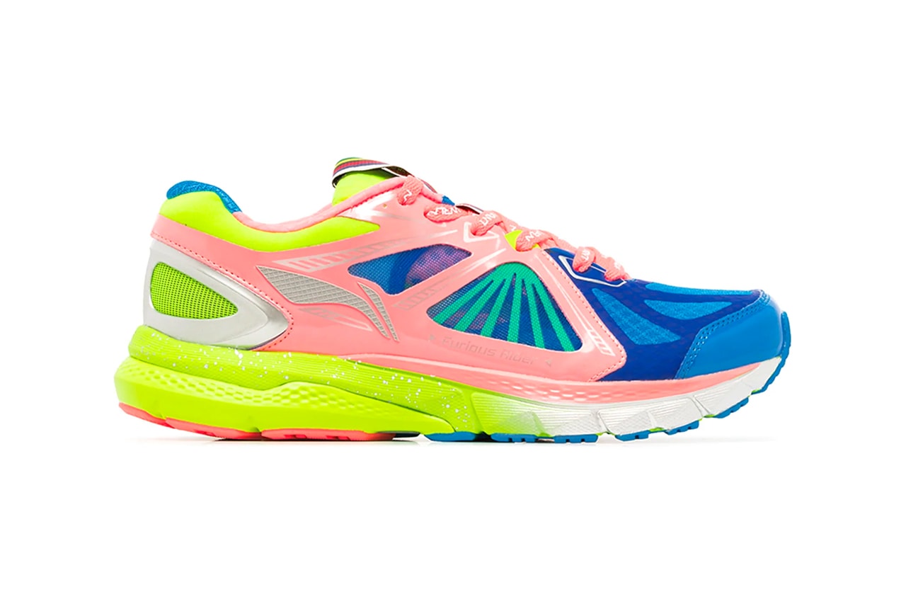 Li Ning Fusion Rider Ace candy colorway pink blue green sneakers footwear shoes menswear streetwear spring summer 2020 collection lineup
