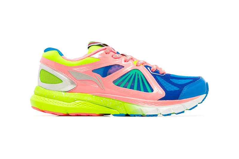 Li Ning Fusion Rider Ace candy colorway pink blue green sneakers footwear shoes menswear streetwear spring summer 2020 collection lineup
