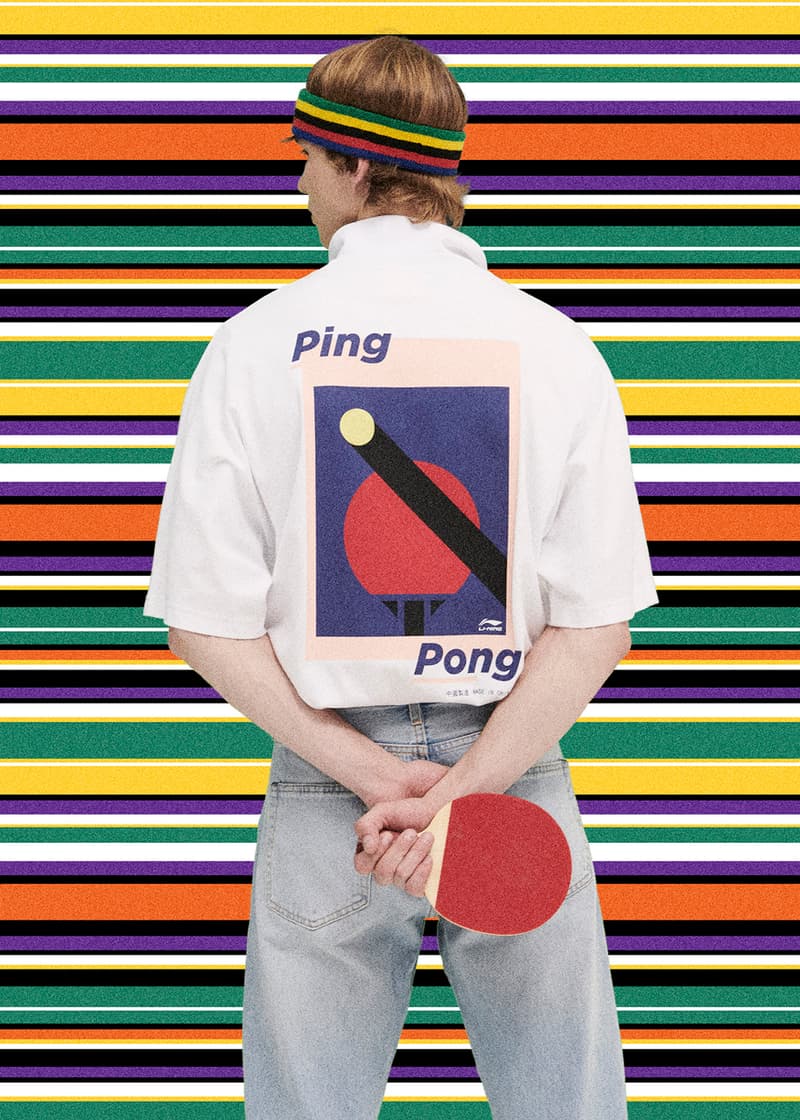 LI-NING Spring/Summer 2020 "On Ping Pong" Lookbook collection ss20 china release date buy stockists store