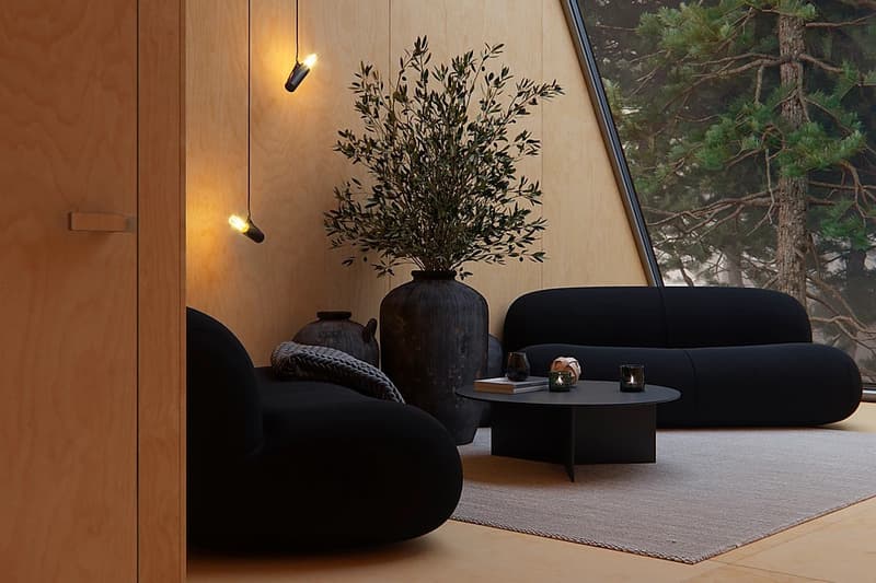 Line Design Studio "Pine House" Concept Design baltic sea russia