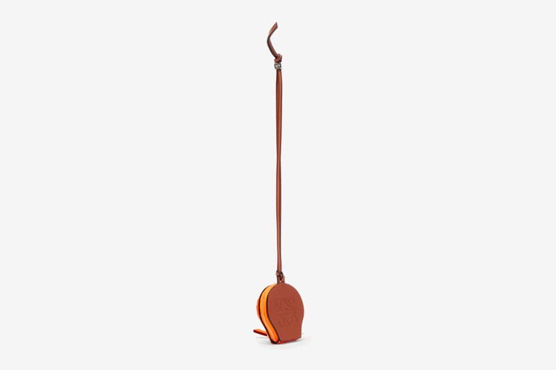 LOEWE Paula's Ibiza Seashell Leather Necklace Bag Release MATCHESFASHION info Buy Price Orange Brown