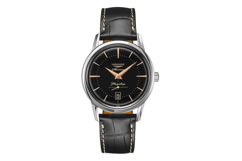 longines watches accessories 1957 mid century dress watch flagship heritage collection