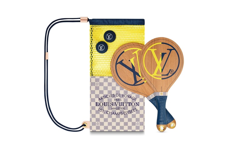 Louis Vuitton Brings Summertime Fun With Sophisticated Beach Bat Set