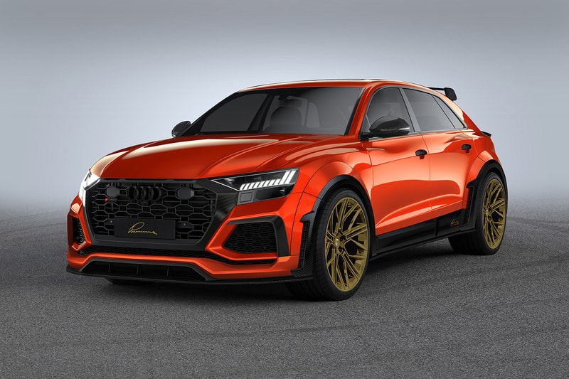 Audi RSQ8 LUMMA CLR 8 RS Bodykit Tune SUV Supercar Sports Utility Vehicle Luxury Automotive Germany Tuning Power Upgrade Performance LUMMA Design Modified 700 BHP 671lb ft torque 