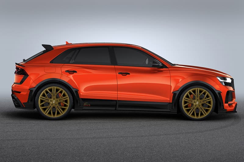 Audi RSQ8 LUMMA CLR 8 RS Bodykit Tune SUV Supercar Sports Utility Vehicle Luxury Automotive Germany Tuning Power Upgrade Performance LUMMA Design Modified 700 BHP 671lb ft torque 