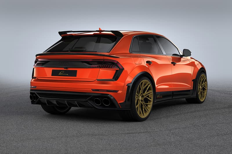 Audi RSQ8 LUMMA CLR 8 RS Bodykit Tune SUV Supercar Sports Utility Vehicle Luxury Automotive Germany Tuning Power Upgrade Performance LUMMA Design Modified 700 BHP 671lb ft torque