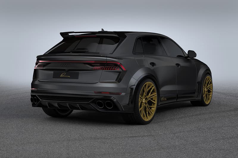 Audi RSQ8 LUMMA CLR 8 RS Bodykit Tune SUV Supercar Sports Utility Vehicle Luxury Automotive Germany Tuning Power Upgrade Performance LUMMA Design Modified 700 BHP 671lb ft torque 