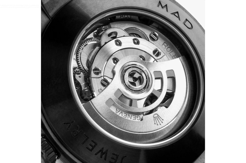MAD Paris DLC Diamond Rolex Datejust watches features movements swiss watches diamonds accessories 