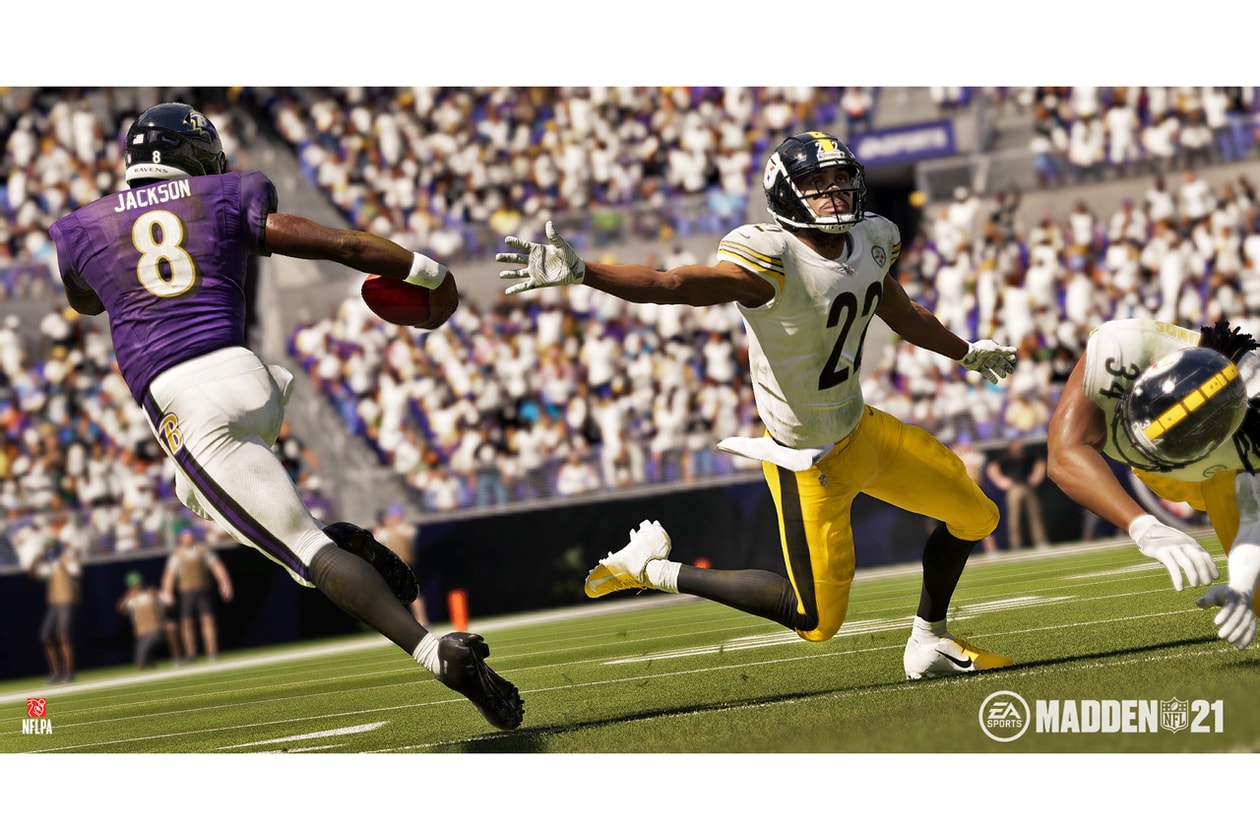 lamar jackson cover athlete baltimore ravens madden nfl 21 gameplay trailer official release date price game features