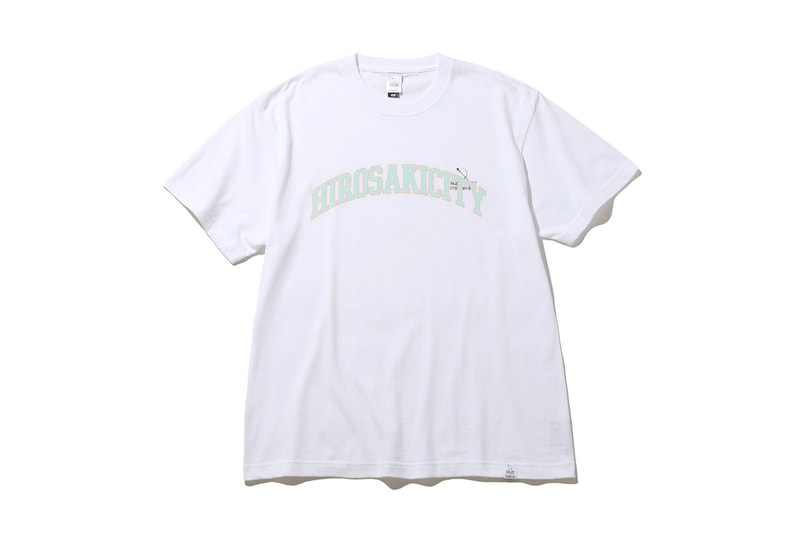 MAGIC STICK "Support Your Local Business Campaign" T-shirt capsule collegiate text graphic japanese cities harajuku odori aomori fukushima