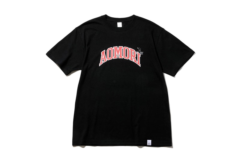 MAGIC STICK "Support Your Local Business Campaign" T-shirt capsule collegiate text graphic japanese cities harajuku odori aomori fukushima
