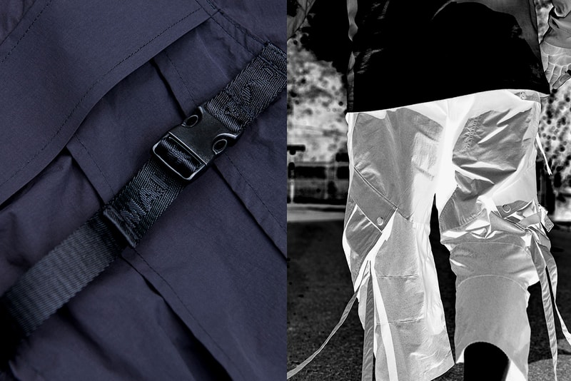 maharishi "SUMMER TECHNICAL" Spring/Summer 2020 SS20 Collection Lookbook Alastair Strong Recycled Vegetable Dyed Fabrics Materials Reinforced 3M Tech Poncho Water Repellant 
