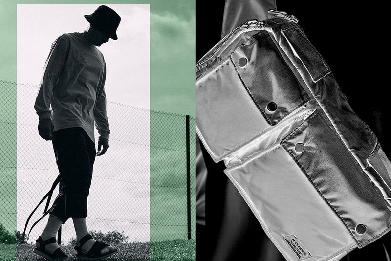 maharishi "SUMMER TECHNICAL" Spring/Summer 2020 SS20 Collection Lookbook Alastair Strong Recycled Vegetable Dyed Fabrics Materials Reinforced 3M Tech Poncho Water Repellant 