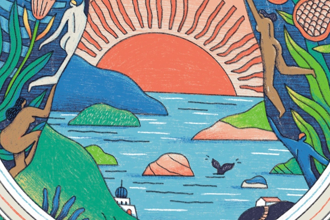 Pen & Paper: Mark Conlan Digital Illustrator People Vases Flowers Plants Greek Roman Patterns