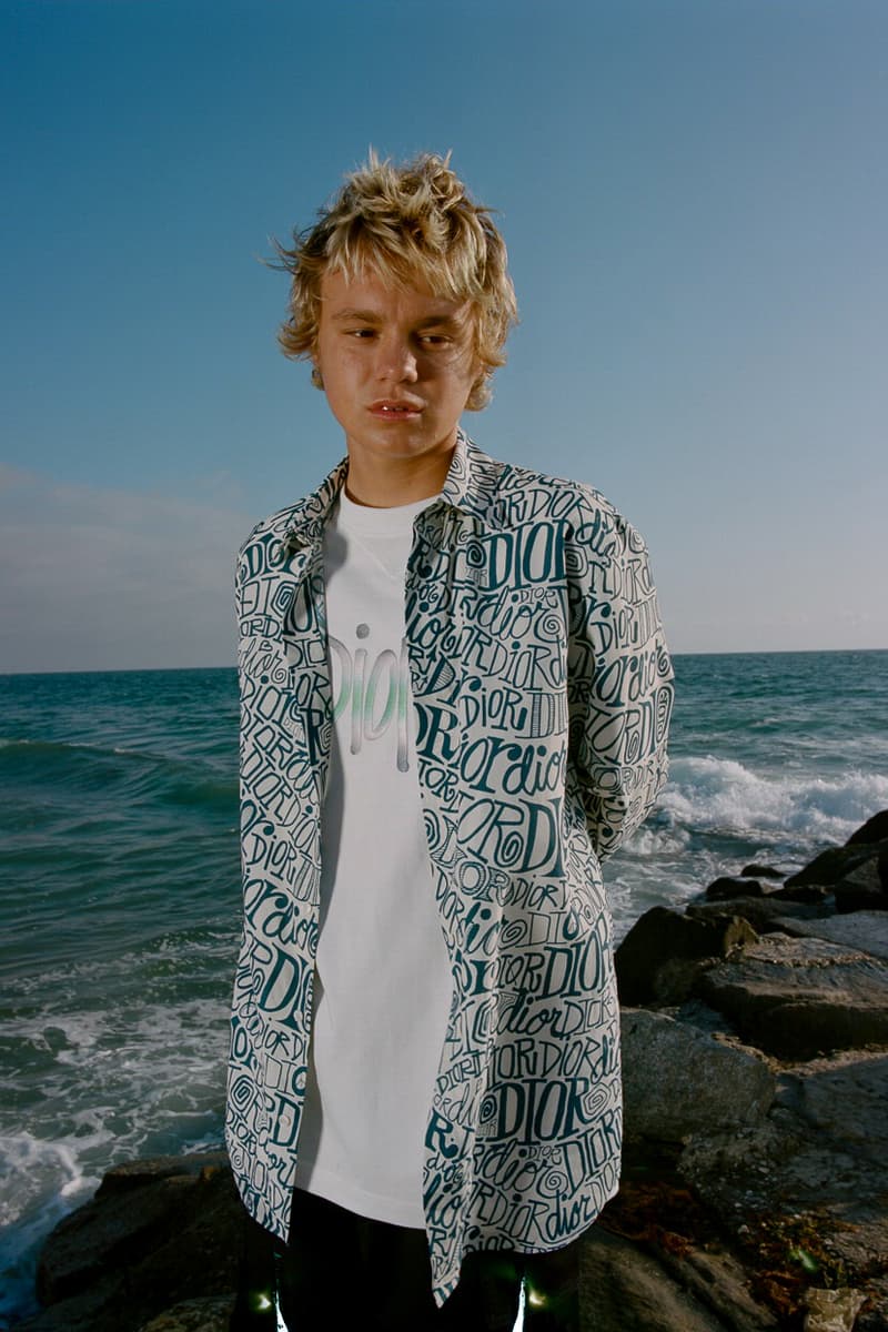 Maxfield LA Spotlights Shawn Stussy x Dior Collection Campaign Imagery Daniel Regan Los Angeles Kim Jones Skateboarding Surf Culture Californian Youth Newport Beach