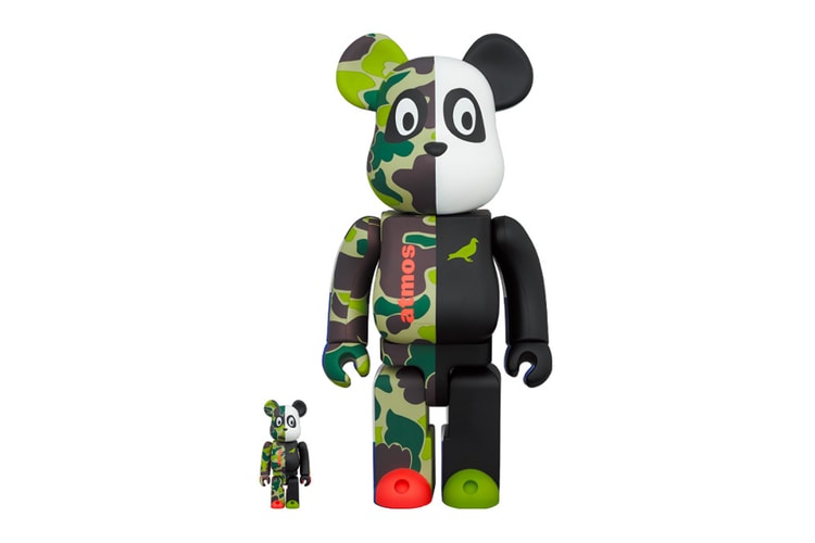 Medicom Toy Taps atmos and STAPLE for Asymmetrical BE@RBRICK