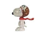 Medicom Toy and LIGHTS STYLE Craft Swarovski Snoopy Figures