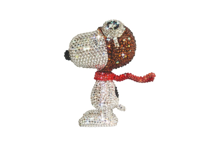 Medicom Toy and LIGHTS STYLE Craft Swarovski Snoopy Figures
