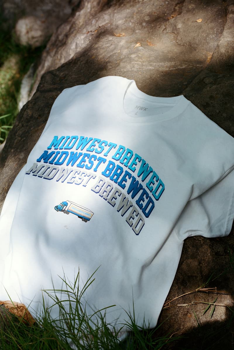 Bud Light x Midwest Kids MIDWESTBREWED Collaboration tee shirt capsule darryl brown