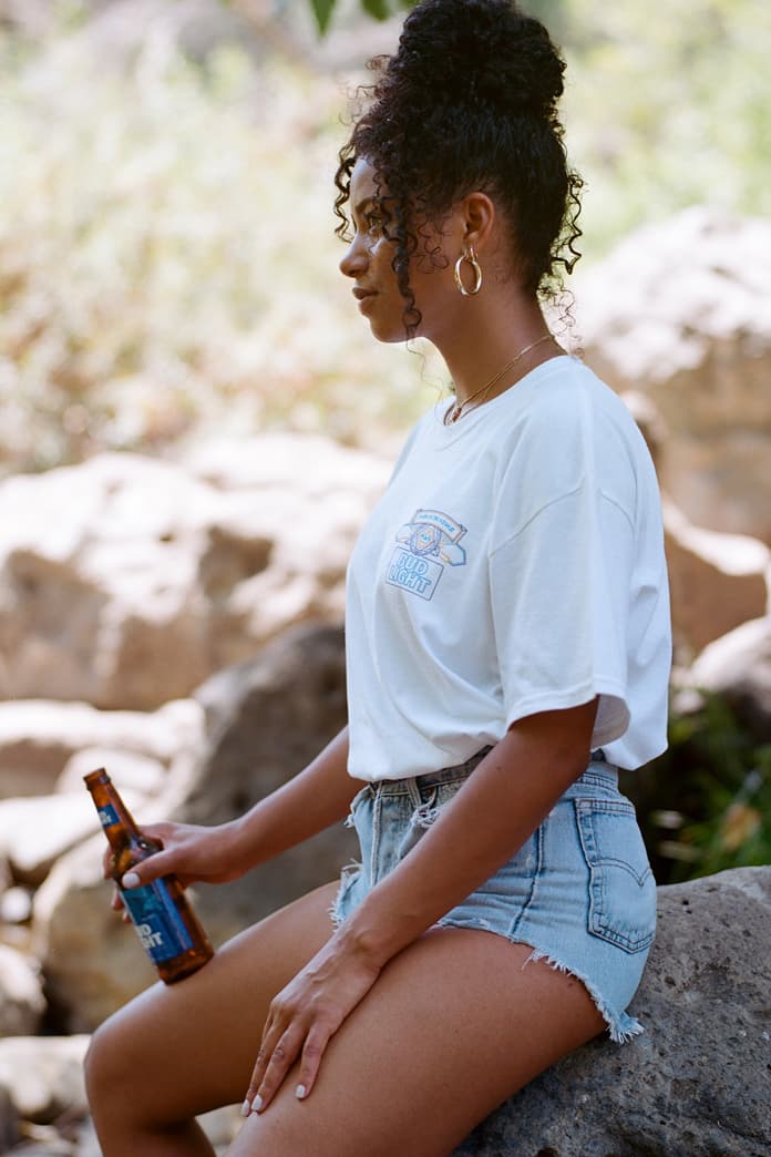 Bud Light x Midwest Kids MIDWESTBREWED Collaboration tee shirt capsule darryl brown