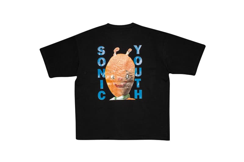 Sonic Youth monkey time T Shirt Capsule menswear streetwear spring summer 2020 collection graphic tee album rock band united arrows and sons beauty and youth