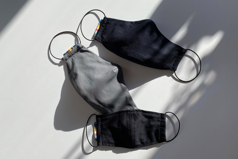 (multee)project Standard Mask and Mini Mask Release Black Gray COVID-19 Coronavirus Face Covering
