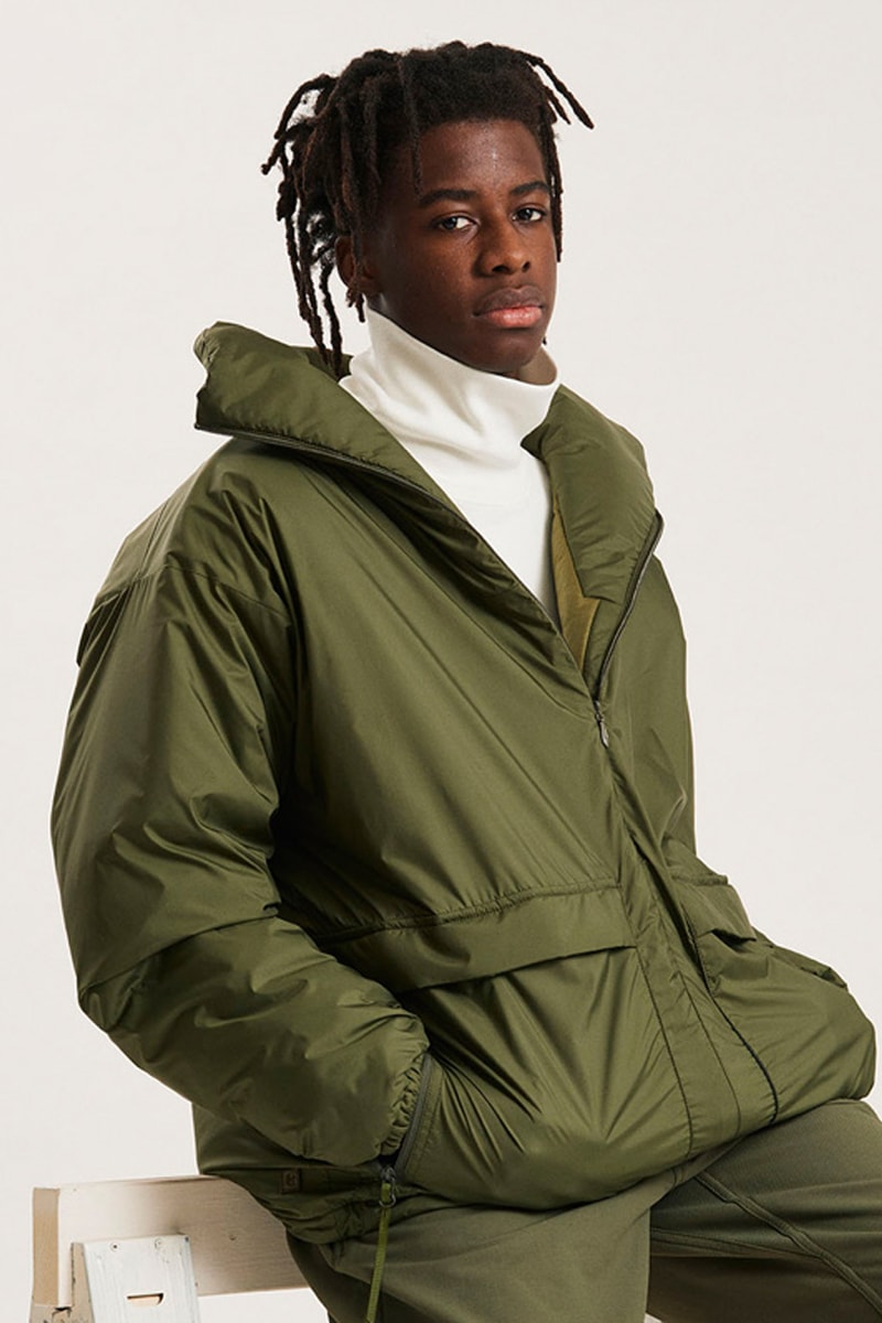 nanamica Fall Winter 2020 Lookbook collection menswear streetwear coats jackets t shirts parkas sweaters shirts liners pants corduroy trench peacoat fleece