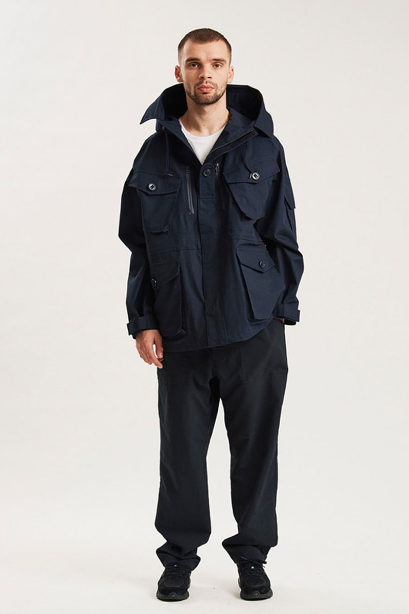 nanamica Fall Winter 2020 Lookbook collection menswear streetwear coats jackets t shirts parkas sweaters shirts liners pants corduroy trench peacoat fleece