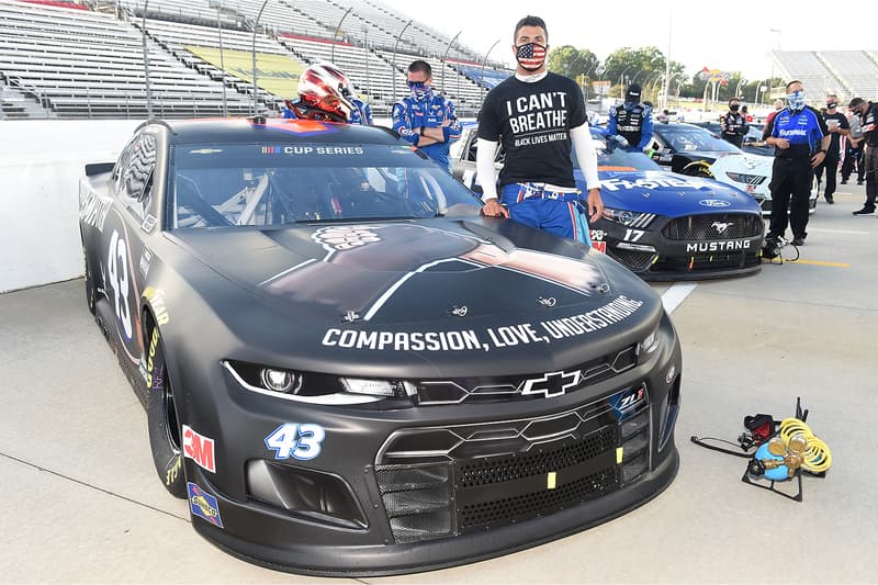 NASCAR Confederate Flag Ban Announcement Info Race Events Bubba Wallace #BlackLivesMatter