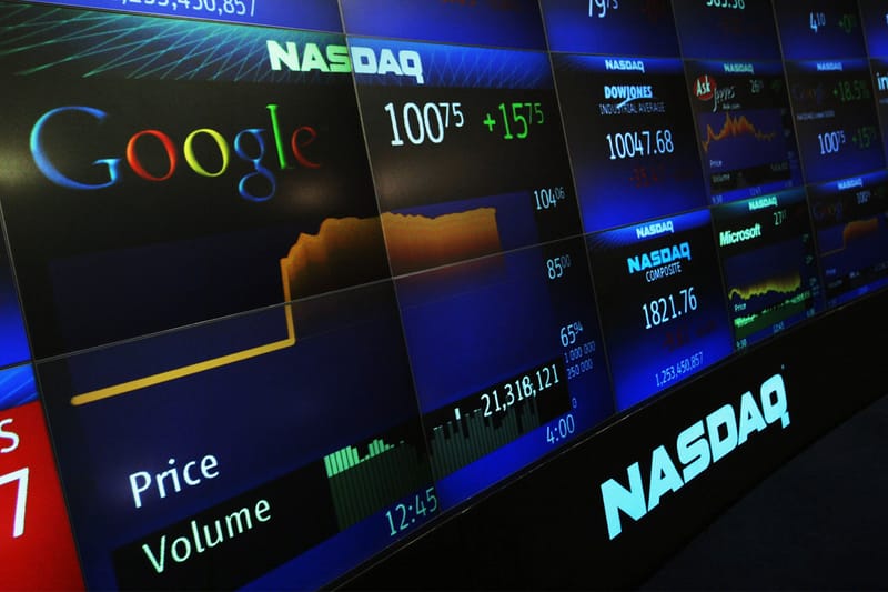 Tech Giants' Stock Prices Push NASDAQ Over 10,000