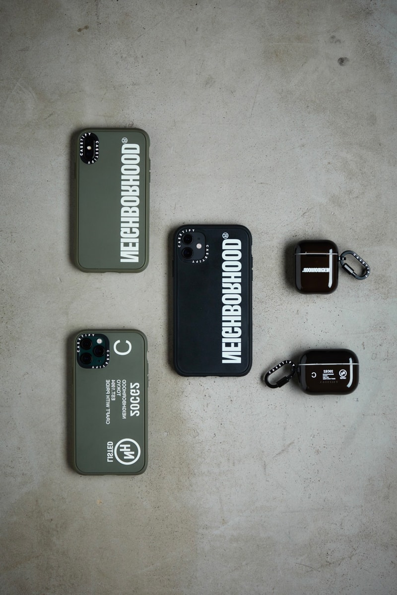 NEIGHBORHOOD CASETiFY Collection Release Info Buy Price Apple iphone case airpods pro