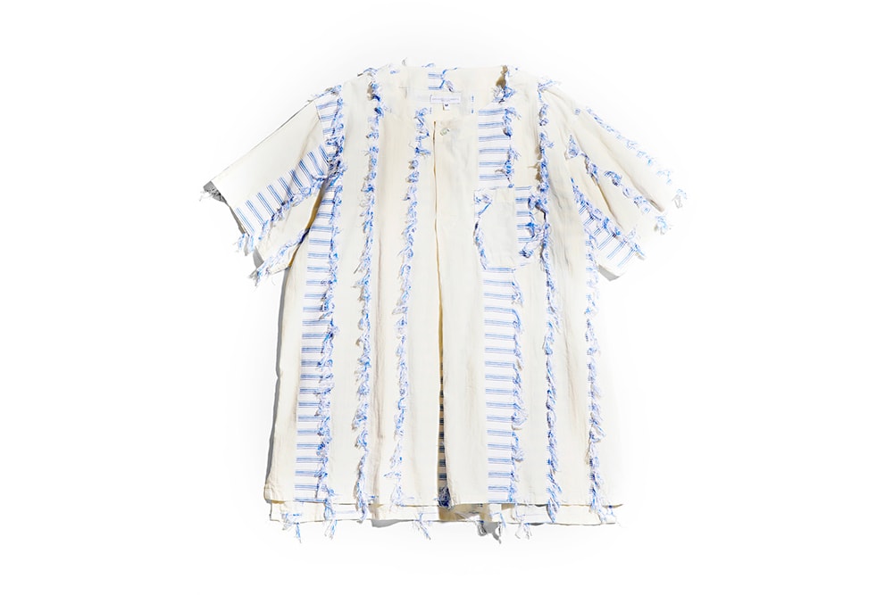 NEPENTHES Short Sleeve Button Ups Spring Summer 2020 collection menswear streetwear lineup embroidery patchwork needles engineered garments aie daiki suzuki keizo shimizu