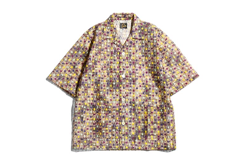 NEPENTHES Short Sleeve Button Ups Spring Summer 2020 collection menswear streetwear lineup embroidery patchwork needles engineered garments aie daiki suzuki keizo shimizu