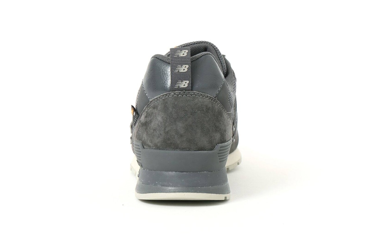 New Balance CM996 Black Cordura grey Suede journal standard japan jp 996 sneakers shoe tan nubuck tongue tag encap v2 version 2