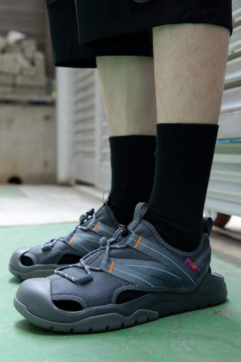 New Balance Korea CRV-COVE SD4205 shoe Sneaker Sandal exclusive release date colorway buy khaki grey black 